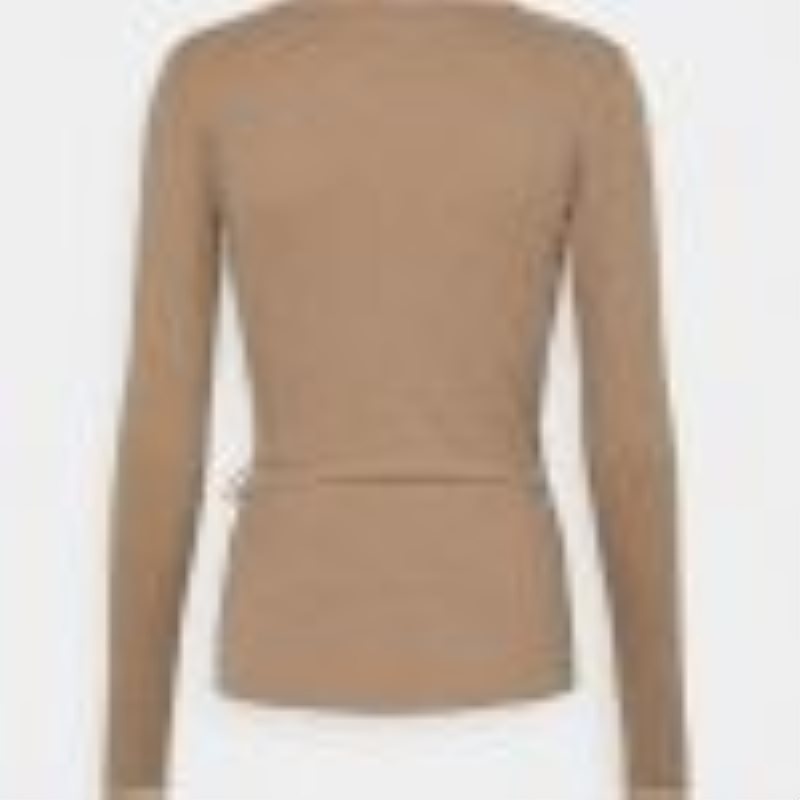 Anna Field Long Sleeved Top Pullover Dames Beige | 8524-QRJCT