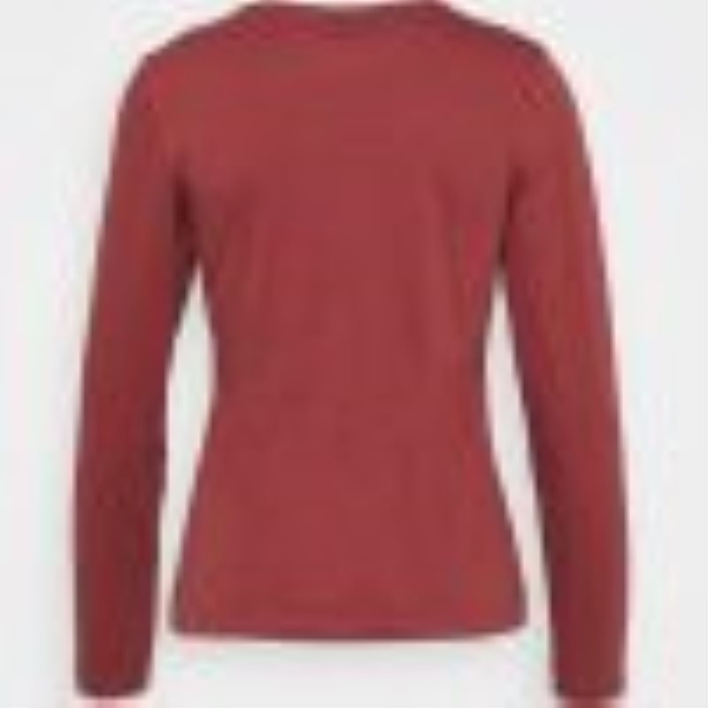 Anna Field Long Sleeved Top T-shirts Dames Rood | 7980-RTXSQ