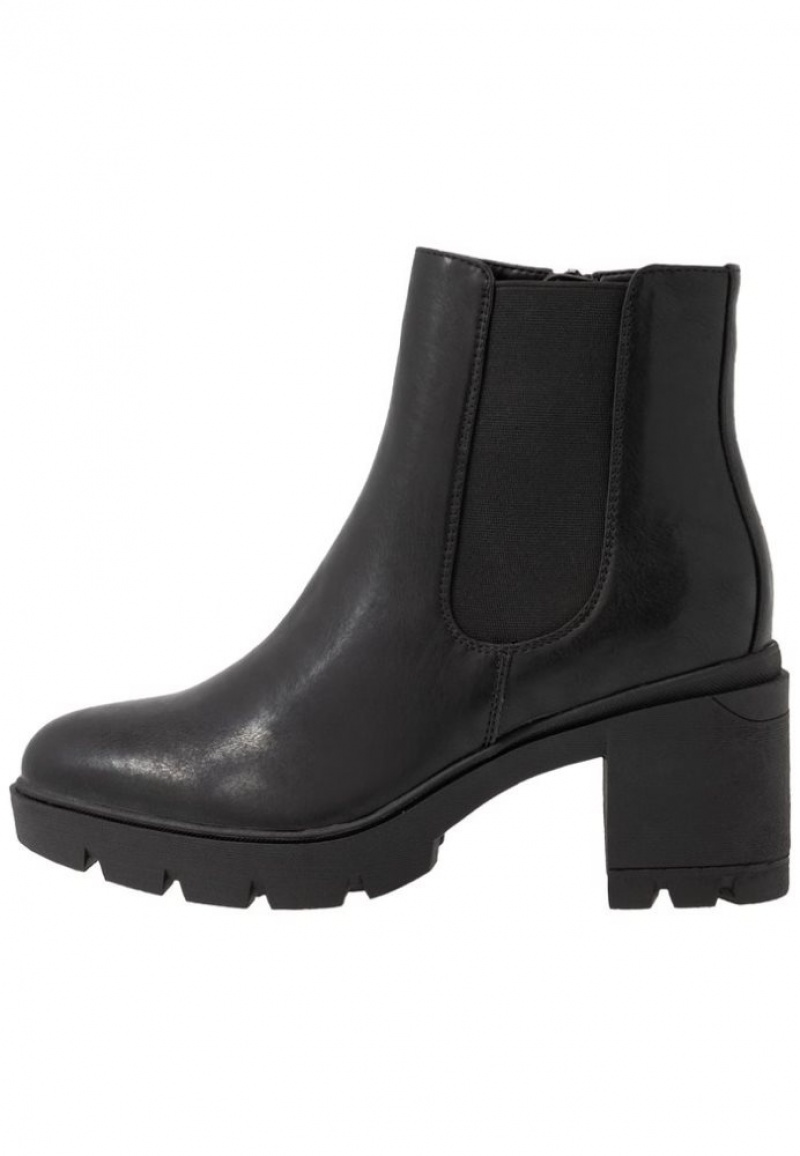 Anna Field Platform Ankle Boots Enkellaarzen Dames Zwart | 3906-GJMTN