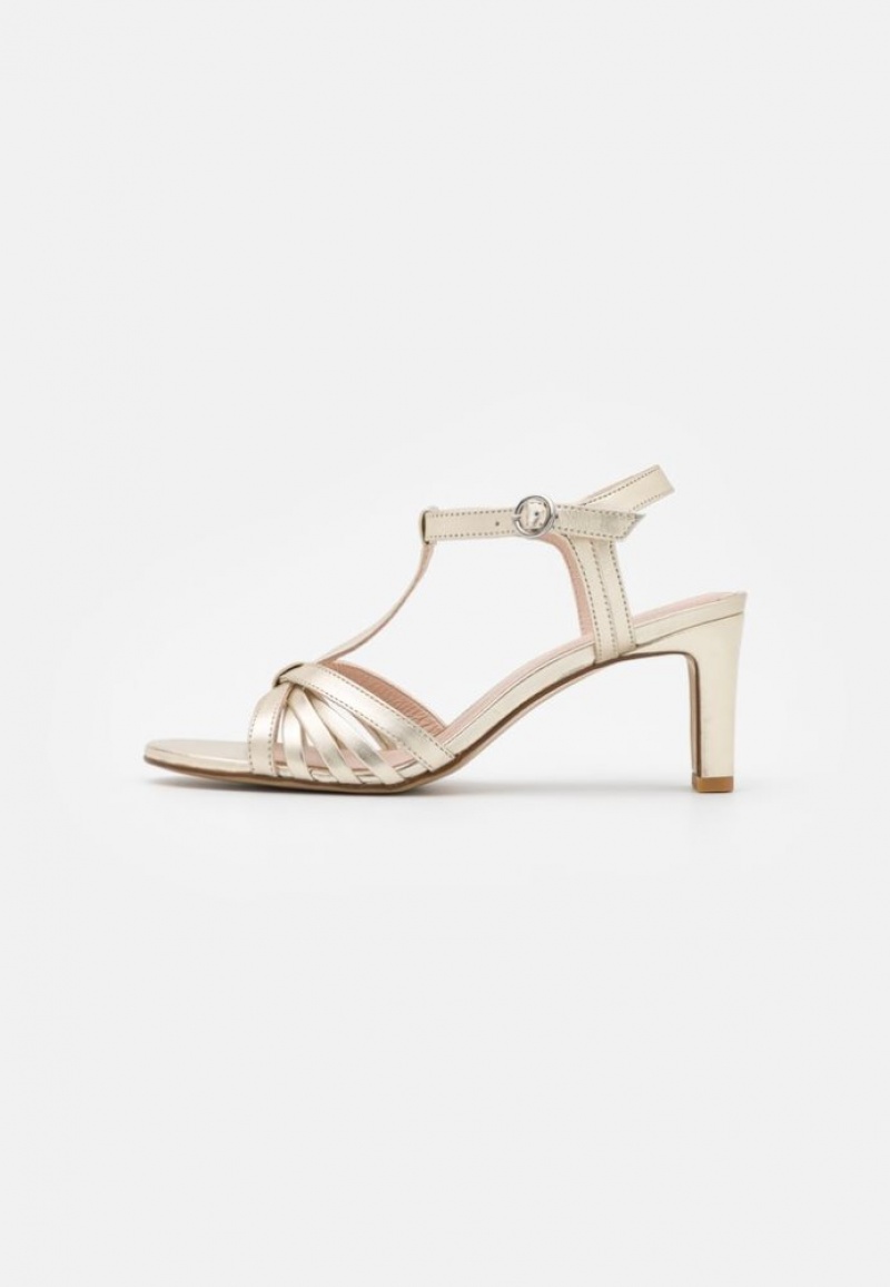 Anna Field Sandals Sandalen Dames Goud | 5843-CJBQX