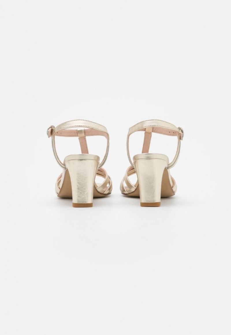 Anna Field Sandals Sandalen Dames Goud | 5843-CJBQX