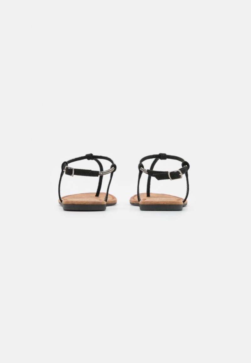 Anna Field T Bar Sandals Sandalen Dames Zwart | 9406-UCQEI