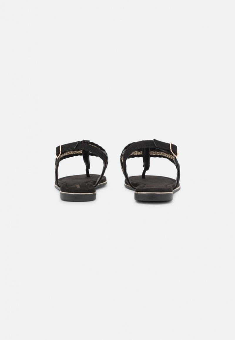 Anna Field T Bar Sandals Sandalen Dames Zwart | 3725-JKDFW