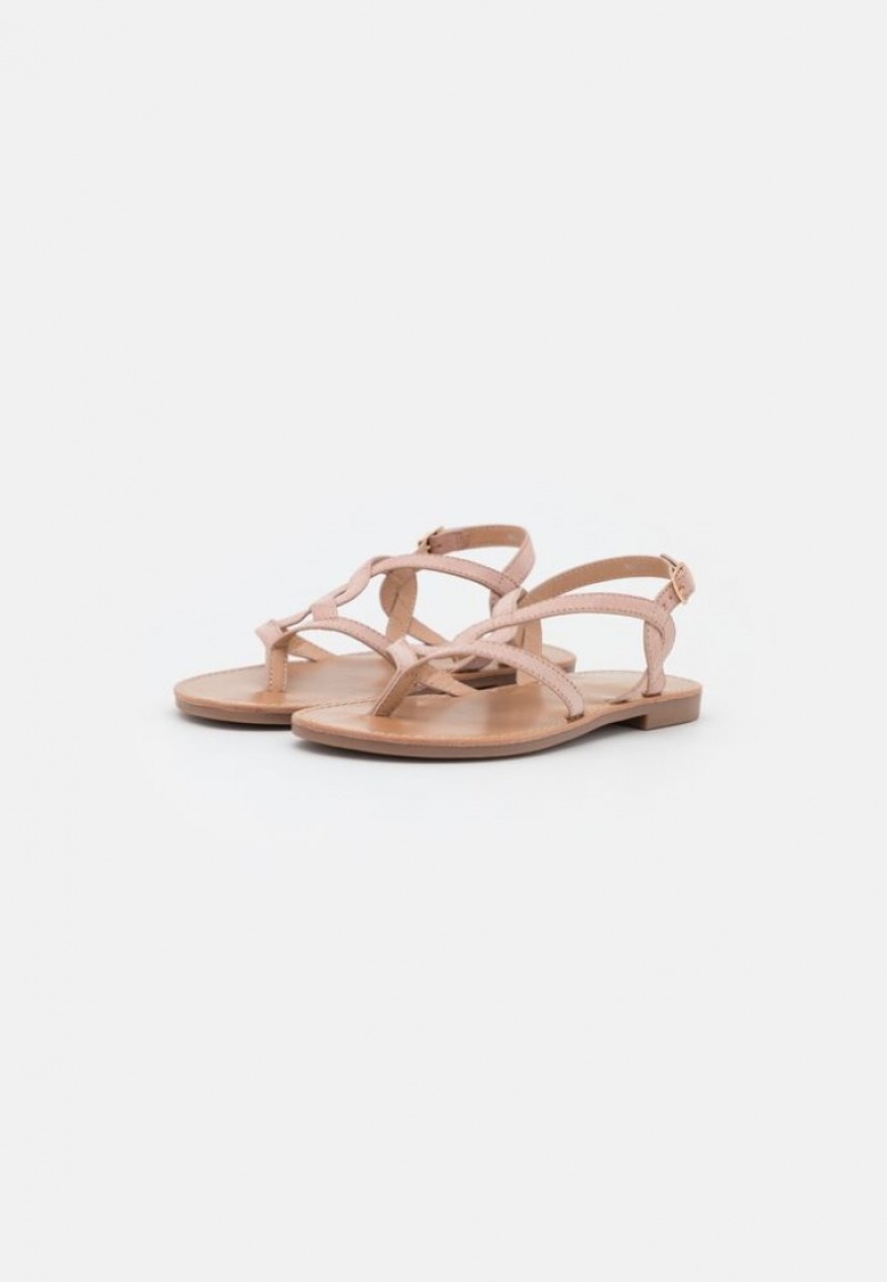 Anna Field T Bar Sandals Sandalen Dames Lichtroze | 3218-ARBWY