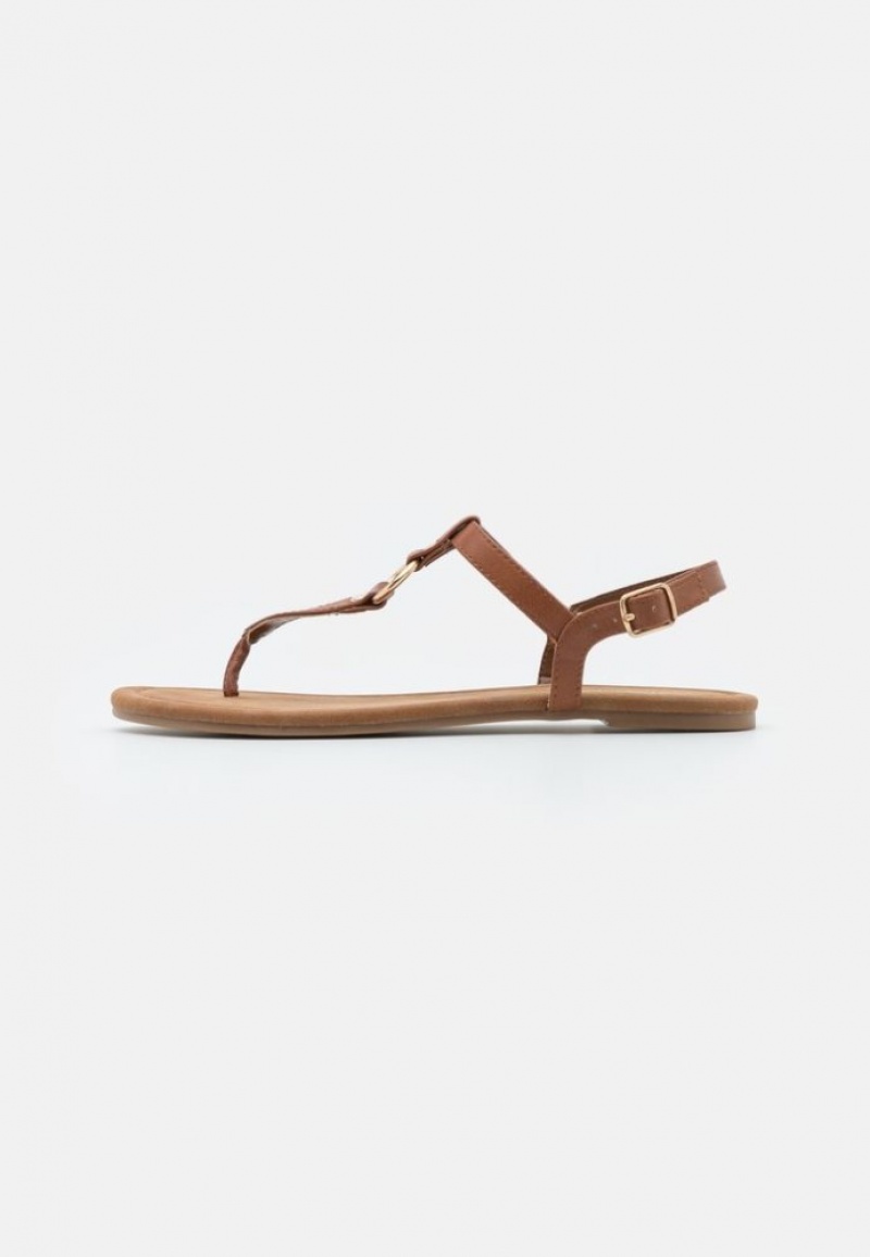 Anna Field T Bar Sandals Sandalen Dames Bruin | 2607-EWTHQ