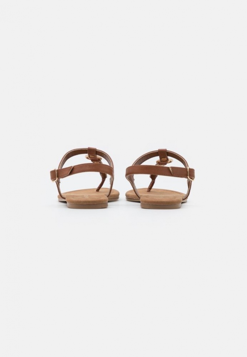 Anna Field T Bar Sandals Sandalen Dames Bruin | 2607-EWTHQ