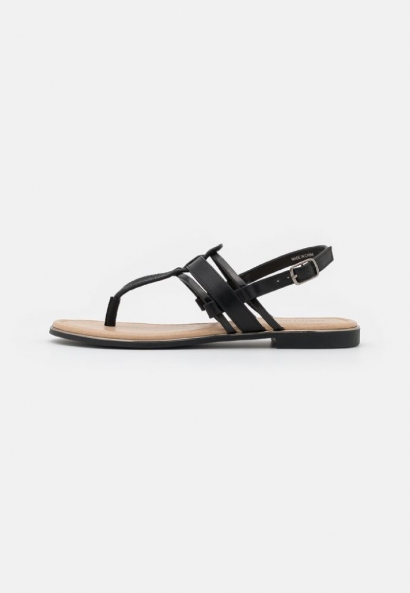 Anna Field T Bar Sandals Sandalen Dames Zwart | 1689-NEDGM