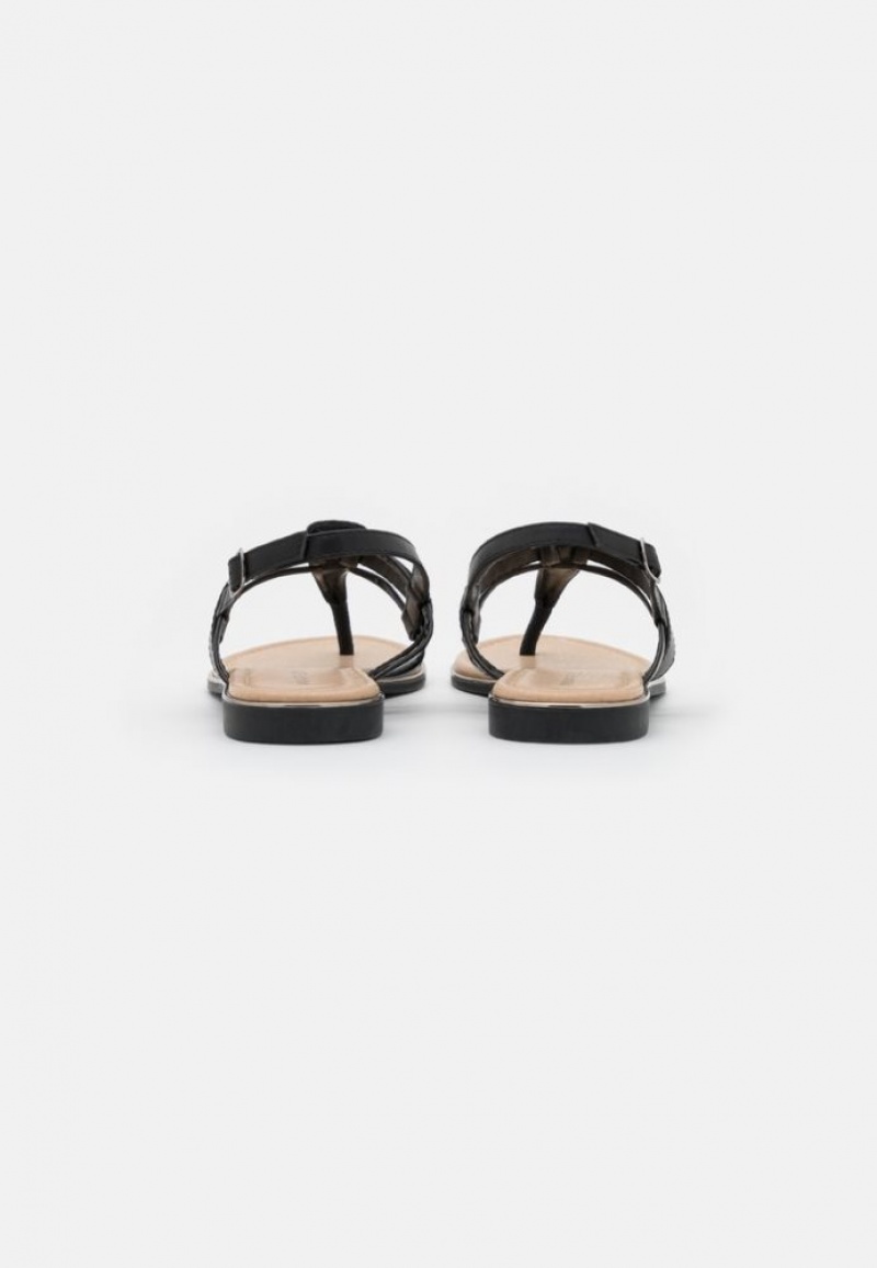 Anna Field T Bar Sandals Sandalen Dames Zwart | 1689-NEDGM