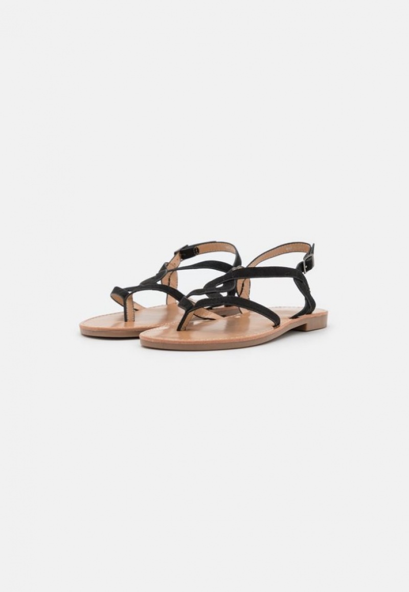 Anna Field T Bar Sandals Sandalen Dames Zwart | 0739-ZOQNI