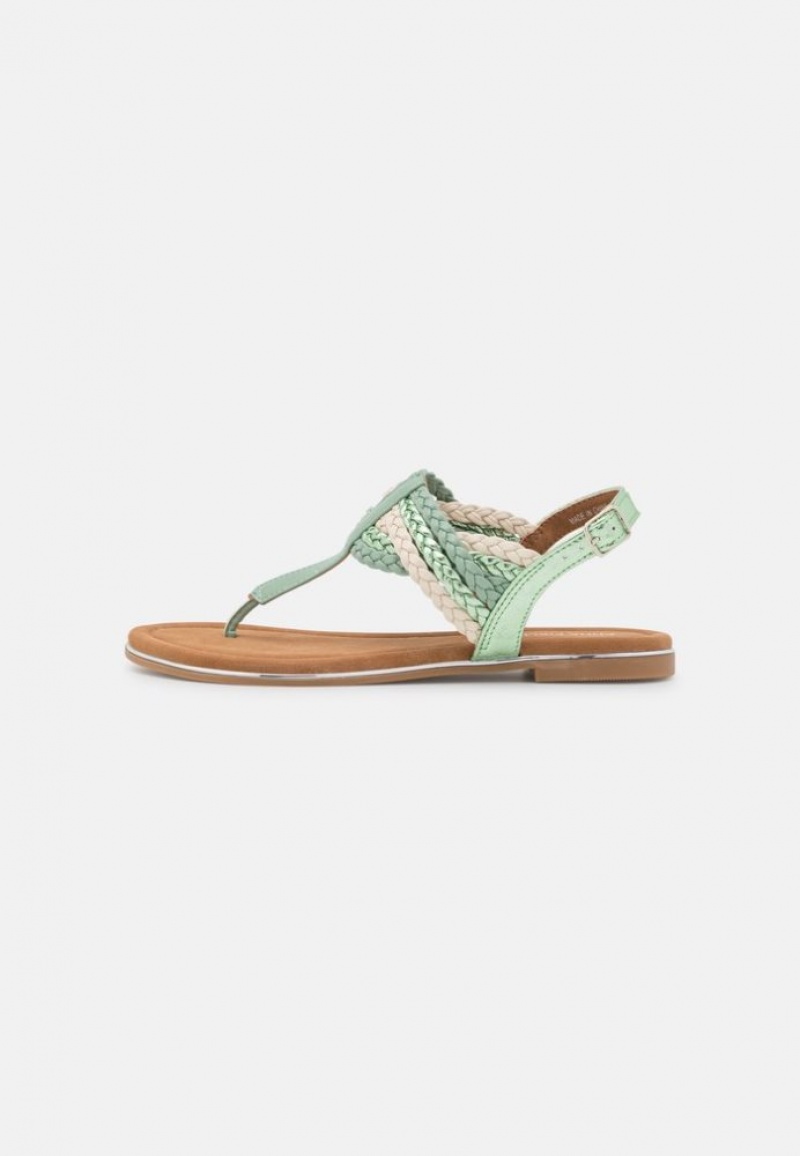 Anna Field T Bar Sandals Sandalen Dames Mintgroen | 9648-GIDJE