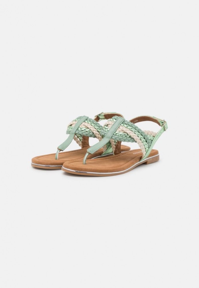 Anna Field T Bar Sandals Sandalen Dames Mintgroen | 9648-GIDJE