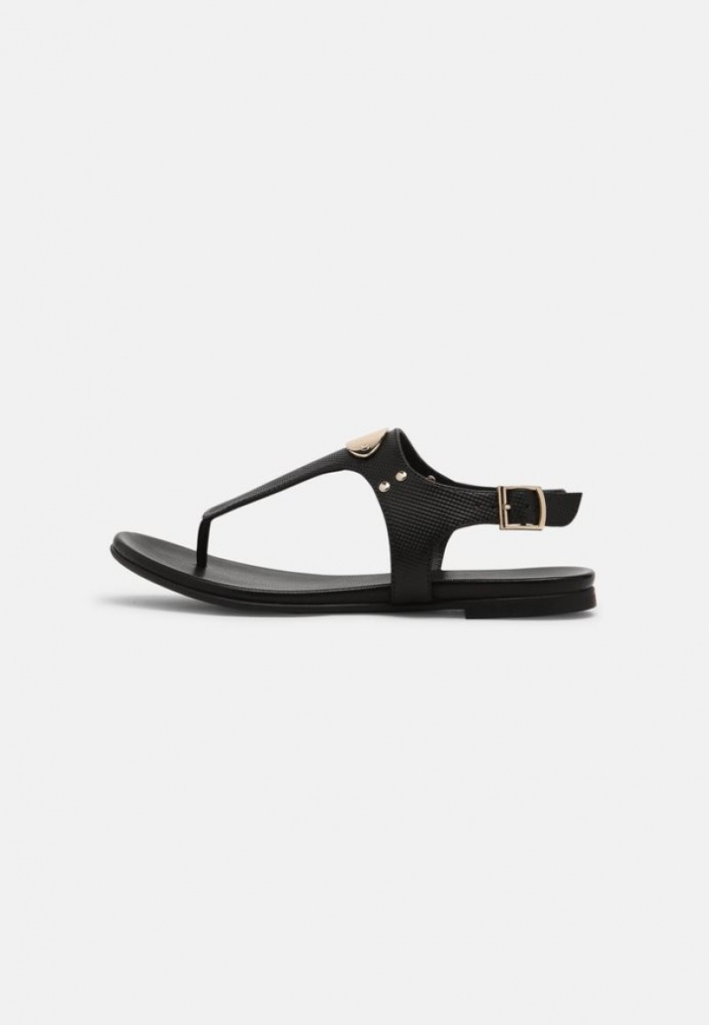 Anna Field T Bar Sandals Sandalen Dames Zwart | 9621-KXTIG