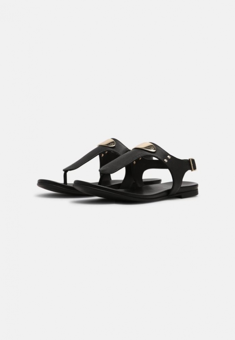 Anna Field T Bar Sandals Sandalen Dames Zwart | 9621-KXTIG