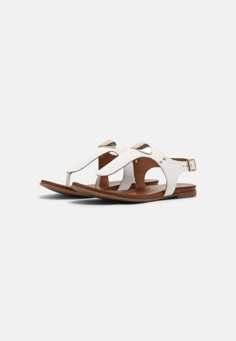 Anna Field T Bar Sandals Sandalen Dames Wit | 6219-RJHWC