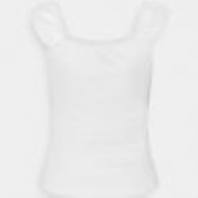 Anna Field Top T-shirts Dames Wit | 0437-LCAQD