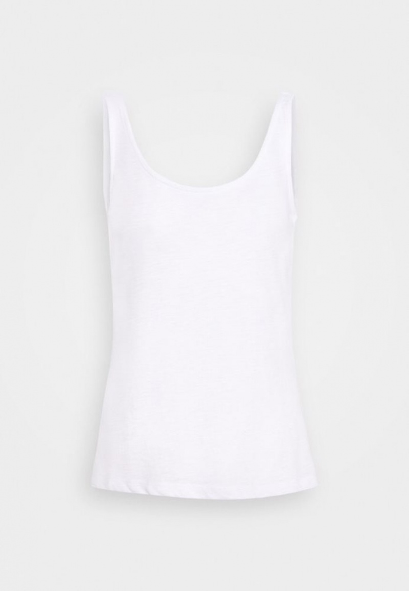 Anna Field Top T-shirts Dames Wit | 1476-MHGZO