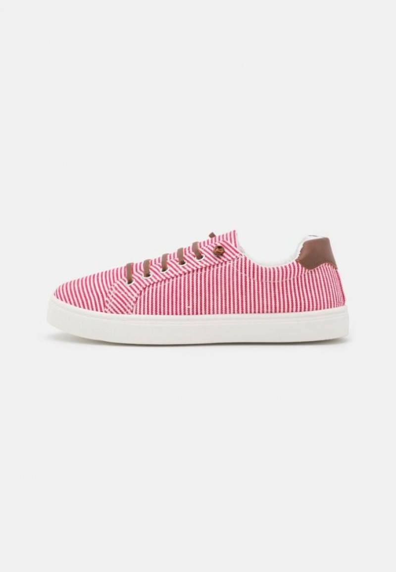 Anna Field Trainers Laag Schoenen Dames Rood | 9867-OHIRP