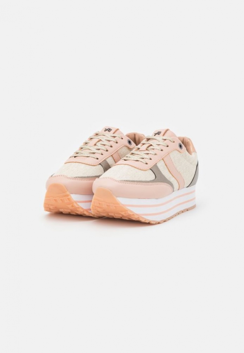 Anna Field Trainers Sneakers Dames Beige | 5691-ARKTX