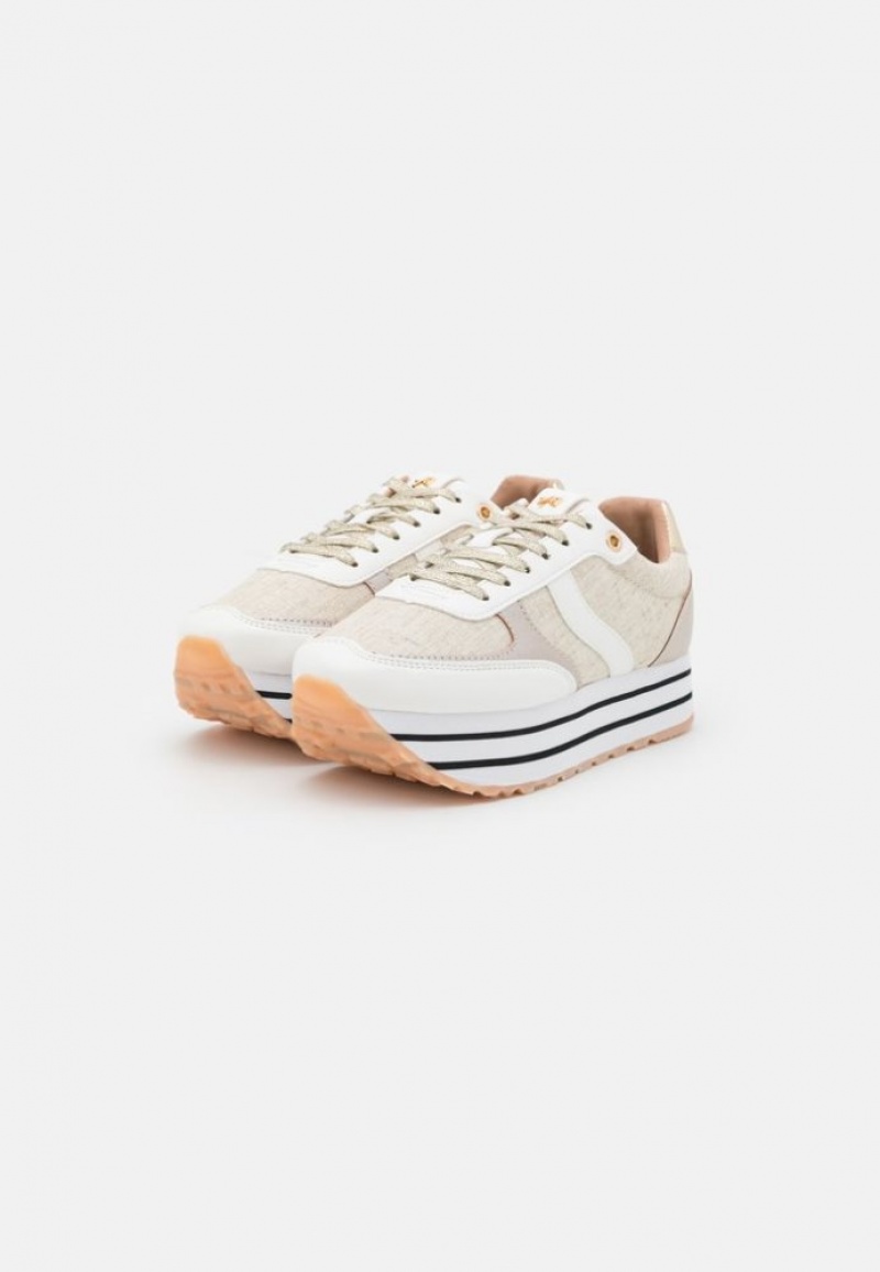 Anna Field Trainers Sneakers Dames Beige | 4371-WONIM