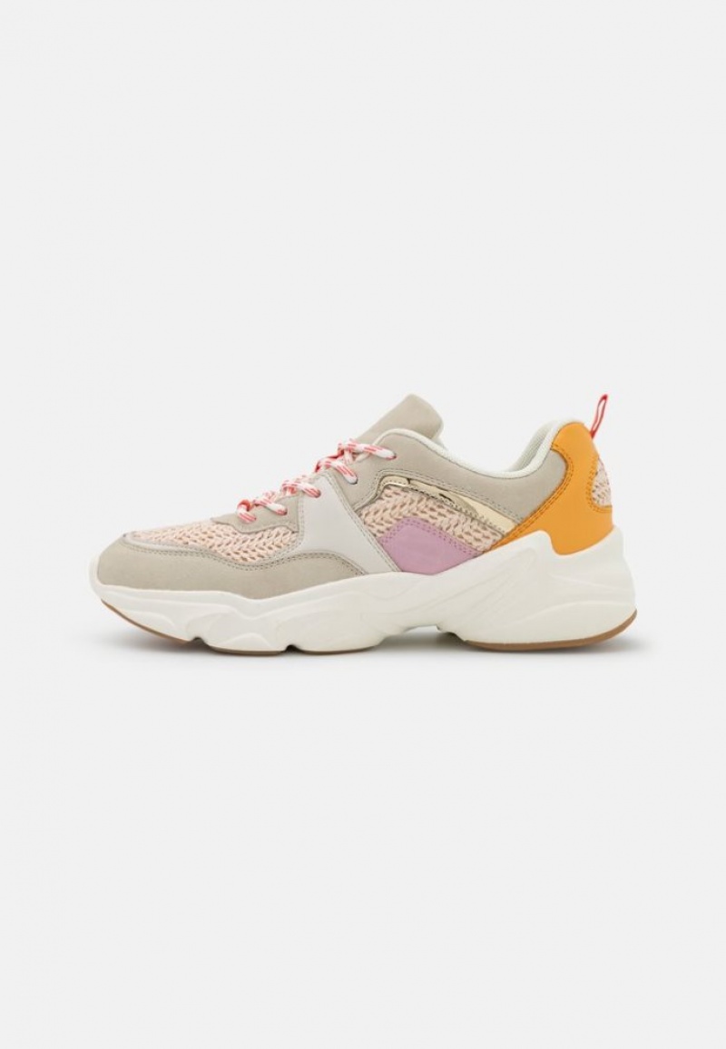 Anna Field Trainers Sneakers Dames Beige | 9504-ZNIHU