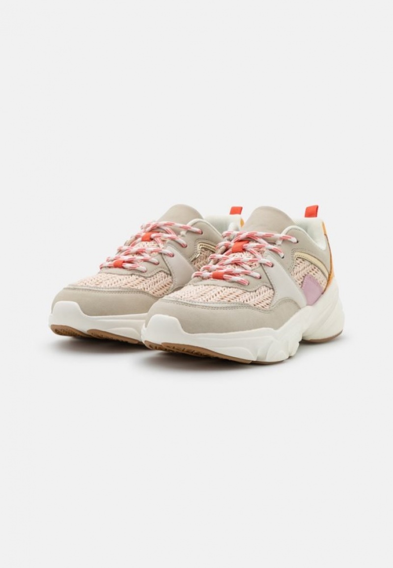 Anna Field Trainers Sneakers Dames Beige | 9504-ZNIHU