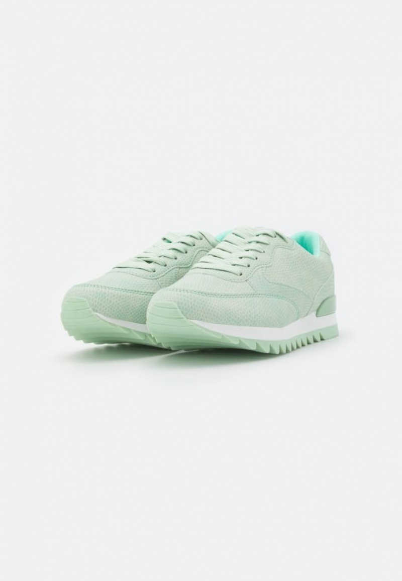 Anna Field Trainers Sneakers Dames Mintgroen | 9274-OWXGZ