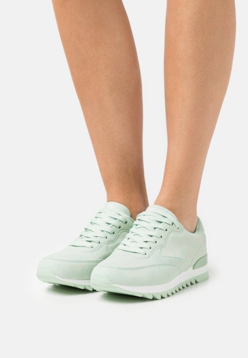 Anna Field Trainers Sneakers Dames Mintgroen | 9274-OWXGZ