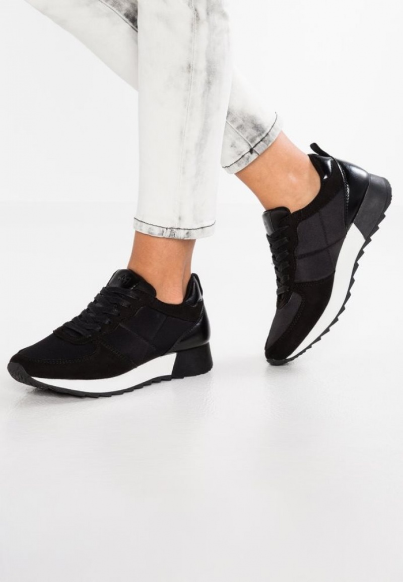 Anna Field Trainers Sneakers Dames Zwart | 9473-GQCWA