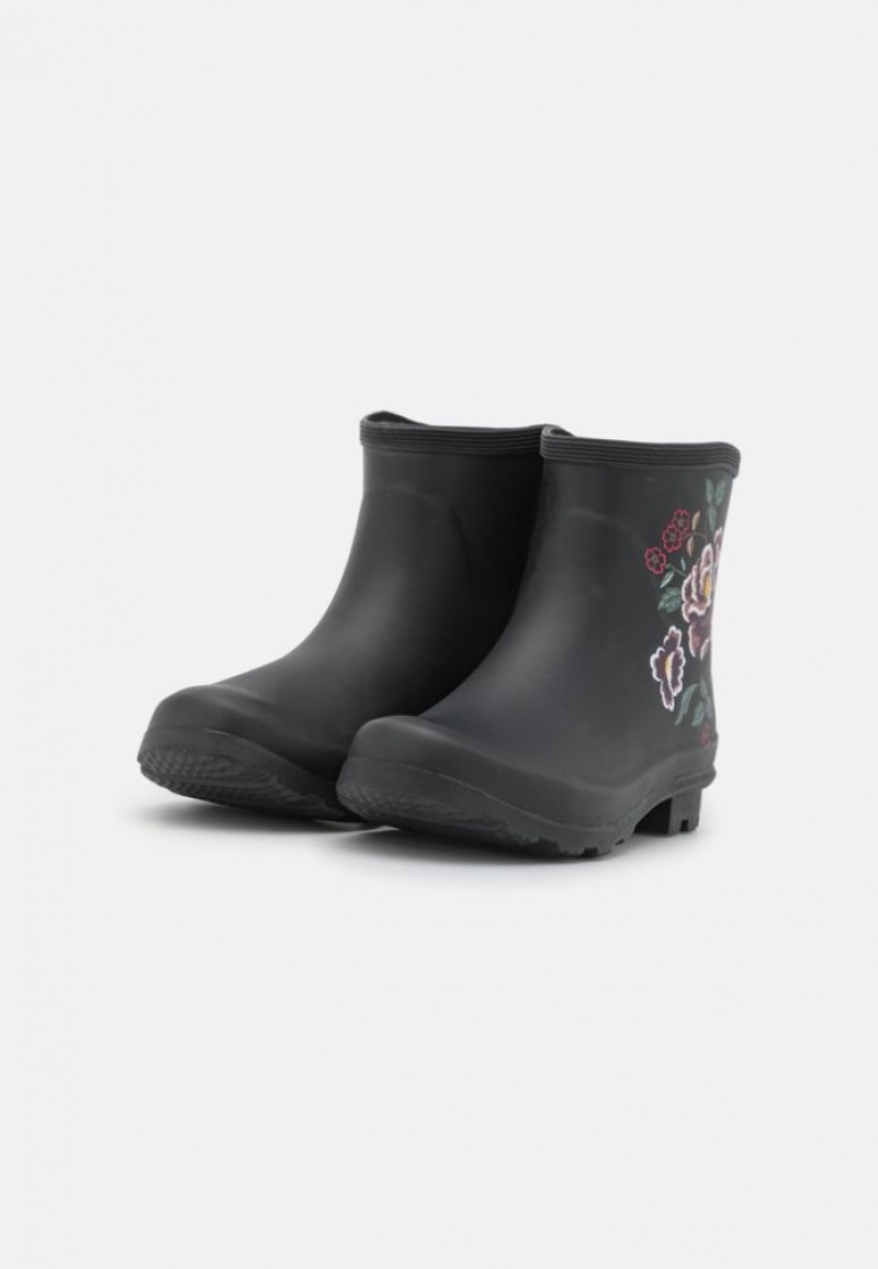 Anna Field Wellies Enkellaarzen Dames Zwart | 5943-PBTCX